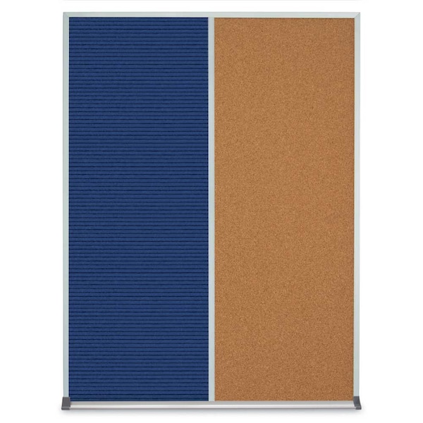 Single Door Radius Plus Corkboard, 36"X